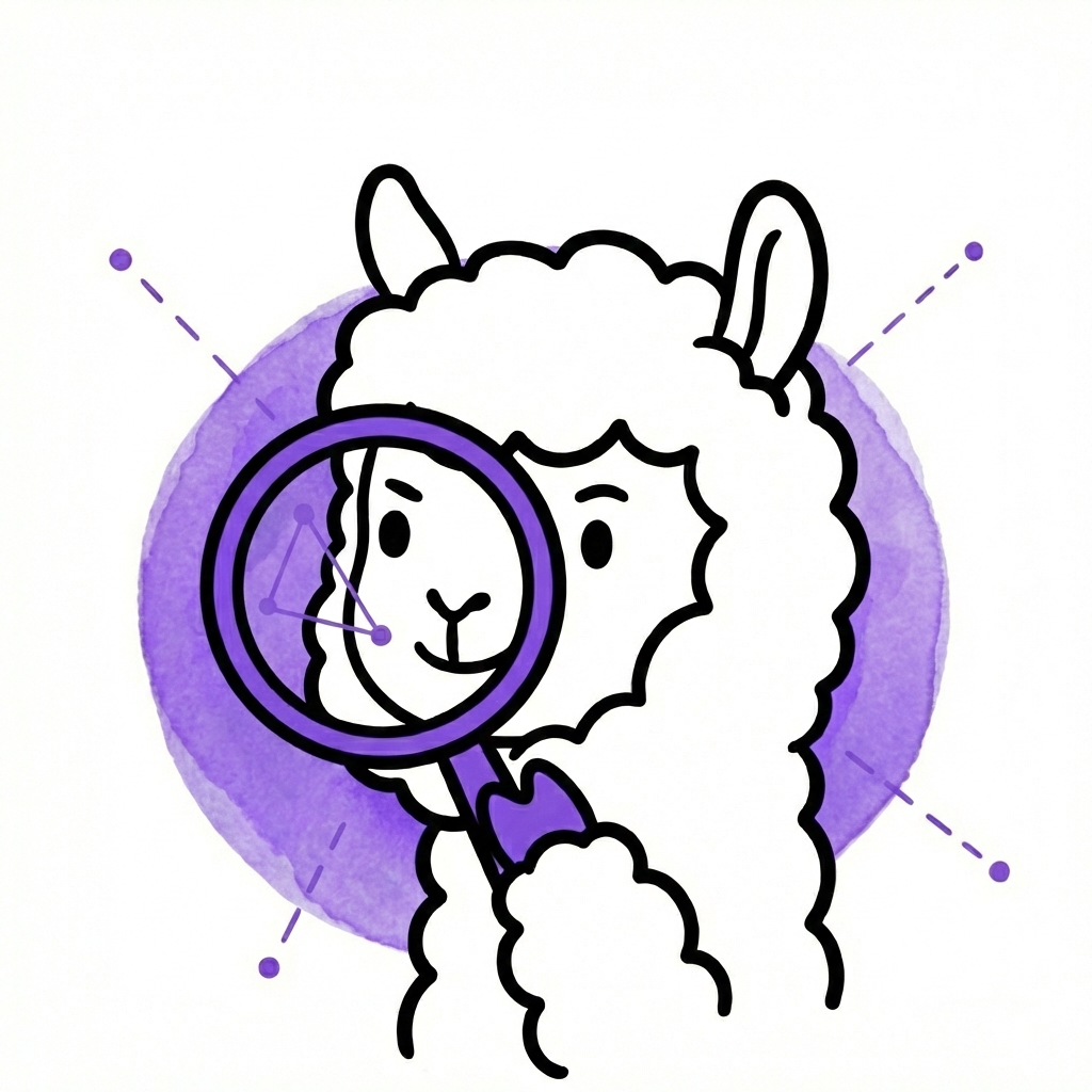 Influence mapping llama mascot